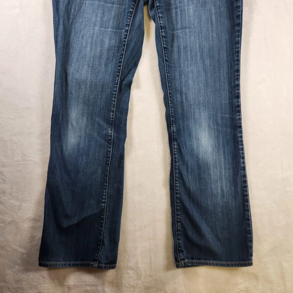 Eddie Bauer Classic Bootcut Jeans Mens Denim Blue‎ Size 36x30